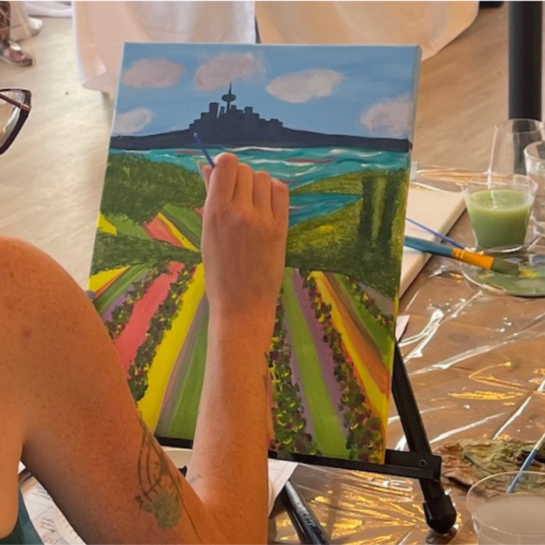 Canvas & Cabernet with ArtGrow.Creative