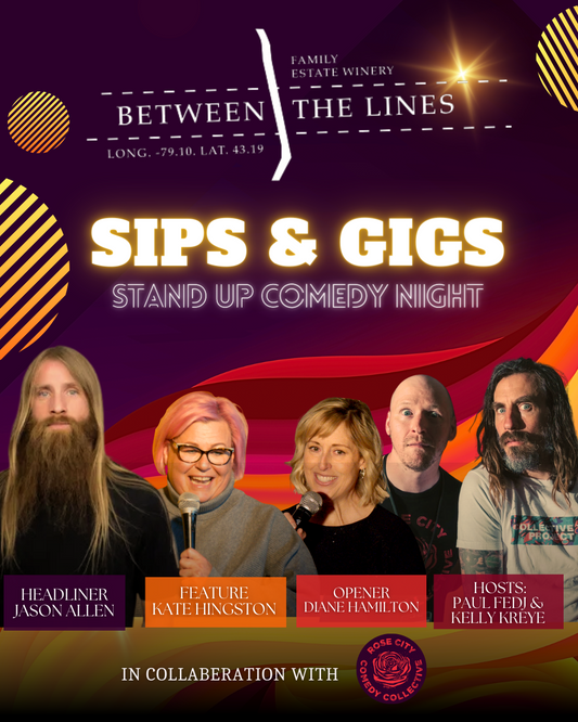 SOLD OUT! | SIPS & GIGS | Comedy Night!