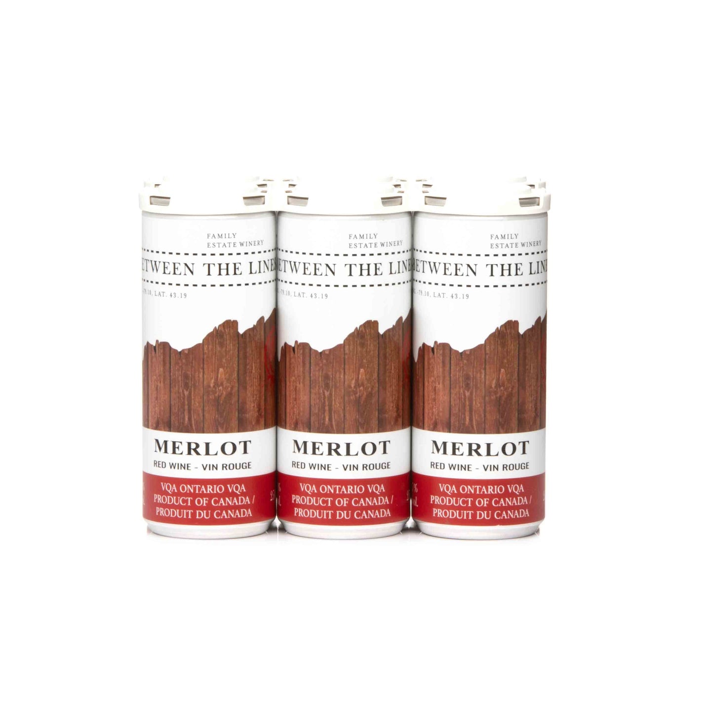 Merlot 6-Can Pack – Between The Lines Winery