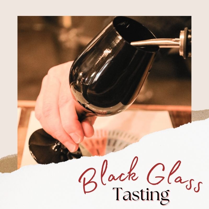 BTL Black Glass Tasting