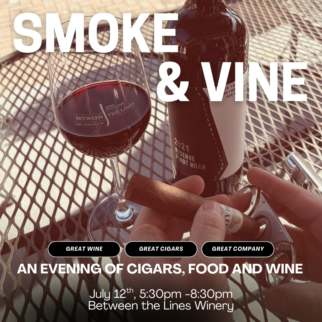 Smoke & Vine: An Evening of Cigars, Food and Wine